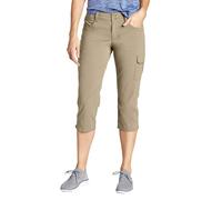 Pantaloni da donna Eddie Bauer SIGHTSCAPE Horizon Cargo Caprihose, kaki...