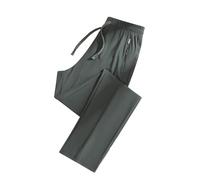 Pantaloni da donna harem, motivo floreale, pantaloni lunghi, elastico in vita, per l'uso quotidiano, pantaloni da jogging igienici, pantaloni estivi da donna sotto i 10 anni, verde militare, XL