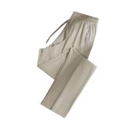 Pantaloni da donna harem, motivo floreale, pantaloni lunghi, elastico in vita, per l'uso quotidiano, pantaloni da jogging igienici, pantaloni estivi da donna sotto i 10 anni, cachi, 3XL