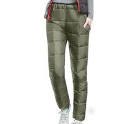 Pantaloni da donna in tinta unita con tasca verso il basso con risvolto, a vita alta, gamba dritta, taglie forti, pantaloni lunghi casual larghi, per uso quotidiano, caldo, autunno, inverno