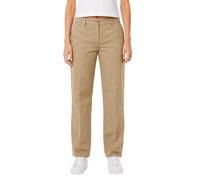 Pantaloni da donna Lacoste Chino, gambe dritte, beige XS