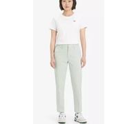 Pantaloni da donna Levis Essential Chino Pants slim through, verde chiaro,...