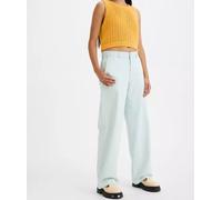 Pantaloni da donna Levi's pantaloni larghi bootcut svasati blu pastello W28 L29