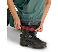 Ortovox 3L Ravine Shell W - pantaloni freeride - donna L Green/Light Blue woman Dermizax,Prodotto Climaticamente Neutrale,Ortovox Wool Promise,Lana Merino,Dwr,Pfc-Free