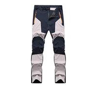 Pantaloni da donna per la cura degli uomini e della neve, Quick Dry Light Impermeabile Pantaloni invernali bianchi da donna stretch ospedale, cachi, L