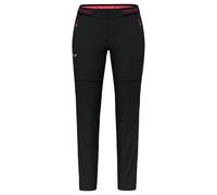 Salewa Pedroc 2 Dst 2/1 W - pantaloni trekking - donna I42 D36 Black/Red woman Durastretch,Dwr,Bluesign,Pfc-Free,Dry'ton