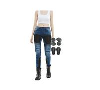 Pantaloni Da Equitazione Adventure Jeans Da Moto Leggeri