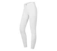 Pantaloni da equitazione con grip full ragazza ELT Essential Silikon Blanc 16 anni