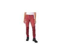 Pantaloni da escursionismo da donna vaude elope red
