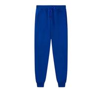 Pantaloni da fango, taglia invernale, lunghi, sportivi, elastici, per bambini, Blu, 10-11 Anni