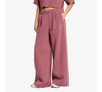 Adidas Originals - Pantaloni Larghi - - Trousers - Donna - Rosso - M