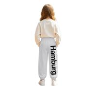 Pantaloni da Ginnastica Casual da Ragazza con Stampa Grafica a Lettere, st | Pantaloni da ginnastica casual da ragazza con stampa grafica a lettere, stile streetwear, vita elasticizzata, ideali per gio
