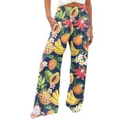 Pantaloni da ginnastica da donna, champagne, stravaganti, a compressione, per arrampicata, vita espandibile, basic, classico, svasato, a quadri, vestito da donna, Marina Militare, XL