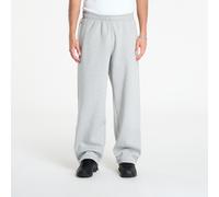 Pantaloni da ginnastica Nike Solo Swoosh Men's Fleece Open-Hem Pants Dk Grey Heather/ Lt Smoke Grey/ White XL