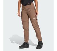 adidas Terrex - Women's Utilitas ZO Pants - Pantaloni zip off 42 - Regular marrone