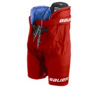 Pantaloni da hockey Bauer PERF Red Senior L