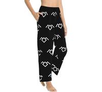 Pantaloni da iama da donna con simbolo della caverna del gufo di Twin Peak
