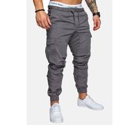 Pantaloni da Jogger Cargo in Denim stretch Chino Pantaloni A&S