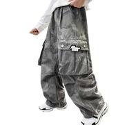 Pantaloni da Jogging 128 Ragazzi minimalistici Casual Pantaloni Adatti alla Pelle Hip Hop Pantaloncini Morbide Elastico in Vita Jeans 3 12 Anni Vecchi Pantaloni Bambino Estate