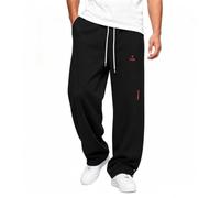 Pantaloni da Jogging Casual, vestibilità Ampia, Tinta Unita, Foderati in pi | Pantaloni Aderenti Uomo Sport Chino Outdoor Righe Acetato Viscosa Latino Femminili Canadese Storia Vari