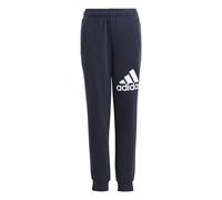 Pantaloni da jogging classic fit in cotone con grande logo per bambini adidas Essentials Bleu 9/10 ans