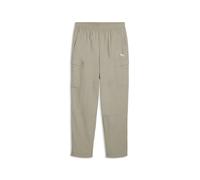 Pantaloni da jogging con tasche cargo per bambini Puma Wardrobe Essential Relaxed TR eige 8 anni