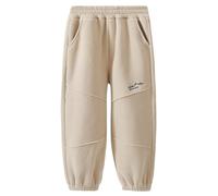 Pantaloni da jogging da bambina per bambini, pantaloni larghi, pantaloni morbidi, comodi, casual, lunghi con elastico in vita, perfetti per l'uso quotidiano e le attività all'aria aperta, per bambini