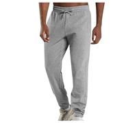 Pantaloni da jogging da uomo in pile larghi Cargo Sportswear Pantaloni Tuta da Lavoro in Vita Elastico Caldo Pantaloni Autunno Inverno Abbigliamento Cucina, 04-grigio chiaro, XXL