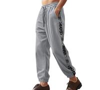 Pantaloni da jogging da uomo in velluto a coste, vestibilità ampia, pantaloni elasticizzati in vita, pantaloni invernali patchwork laterali con coulisse, pantaloni da strada a gamba dritta, pantaloni