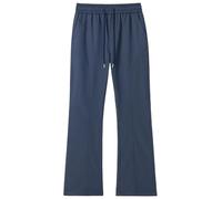 Pantaloni da jogging da uomo, lunghi foderati, invernali, larghi, caldi, per attività all'aria aperta, antivento, termici, pantaloni chino, taglio obliquo, per autunno e inverno, Blu marino, L