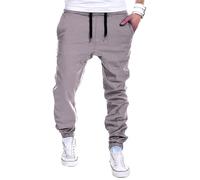 Pantaloni da jogging da uomo Pantalones De Hombre Pantaloni basic in twill elasticizzato-Pantaloni reg e taglie