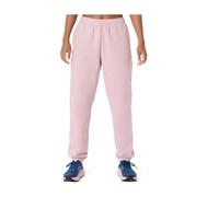 Pantaloni da tennis da donna Asics Logo Fleece - morganite - Rosa (S)