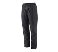 Patagonia - Pantaloni impermeabili e traspiranti - W's Torrentshell 3L Rain Pants - Reg Black per Donne in Nylon - Taglia S - Nero