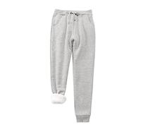 Pantaloni Da Jogging Inverno Caldo Donna, Pantaloni Sportivi Donna a Vita Alta Slacks Foderato in Pile Trousers 2025 Nuovo Abbigliamento Casual Chic Loungewear Da Legare Slacks Tinta Unita Trousers