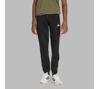 adidas Unisex - Bambini ESSENTIALS 3 STRIPES PANTS, Black / White, 9-10 Years