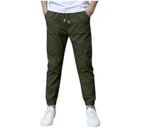 Pantaloni da Jogging per bambin Pantalone Largo Allenamento Leggeri Bambino Hip Hop Ragazzo Lunghi, delicati sulla Pelle Adatti alla attività all'aperto