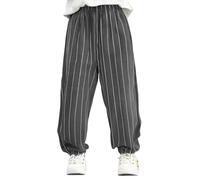 Pantaloni da Jogging per bambin Trekking Convertibili Elasticizzati Jogger Allentati Confort Leggeri Grande Taglia Lunghi, Adatti alla Pelle, Bambini e Ragazzi