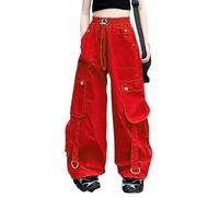 Pantaloni da Jogging per Bambine Bambina Ragazza Ragazze Sportivi Comfort Morbido Elastico Vita Casual attività all'Aria Aperta Joggers Vintage Y2K