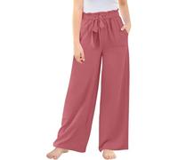 Pantaloni da Jogging per Bambine Larghi in Cotone Lunghi Leggeri Street Dance vestibilità Ampia Pantalone Tuta Ragazze Joggers Vintage Y2K
