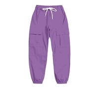 Pantaloni da Jogging per Ragazzi Ragazzo Cargo Casual Allentati Confort Leggeri Lunghi, delicati sulla Pelle Bambini e Tuta vestibilità Regolare