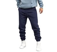 Pantaloni da Jogging Uomo Sportivi Lunghi Pants Abito Cargo Tuta Invernali Felpati Casual Trousers Autunno
