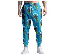 Pantaloni da Jogging Uomo Sportivi Pantalone Sport Pants Allenamento Tuta Cargo Invernali Felpati E Donna Casual Trousers Autunno