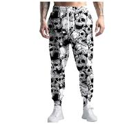 Pantaloni da Jogging Uomo Sportivi Pants Abito Cargo Tuta Invernali Felpati Casual Lavoro Running