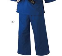 Pantaloni da judo Mizuno gi IJF Approved Made in Japan National Team Blu...