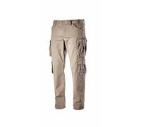 UTILITY DIADORA Pantaloni da Lavoro Cargo Pants WAYET II ISO 13688:2013, Beige Naturale, Taglia L, Beige Naturale, L