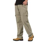 Pantaloni da lavoro cargo per gli uomini in cotone plus size pantaloni tasca velluto tasche generali outdoor escursionismo lavoro pantaloni della tuta, B, XXL
