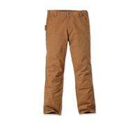 Pantaloni da lavoro Carhartt elasticizzati anatra doppio davanti marrone