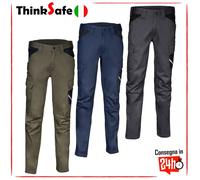 COFRA V707-0-02.Z/5 - Busot Pantaloni da Lavoro con Tasche - Taglia XL - Navy/Nero