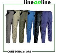 Pantaloni da lavoro Cofra Helsinki multitasche invernali 100% canvas cotone