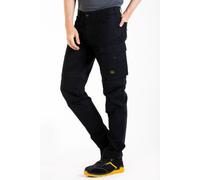 Pantaloni da lavoro convertibili in bermuda in Ristop Convert nero Rica Lewis